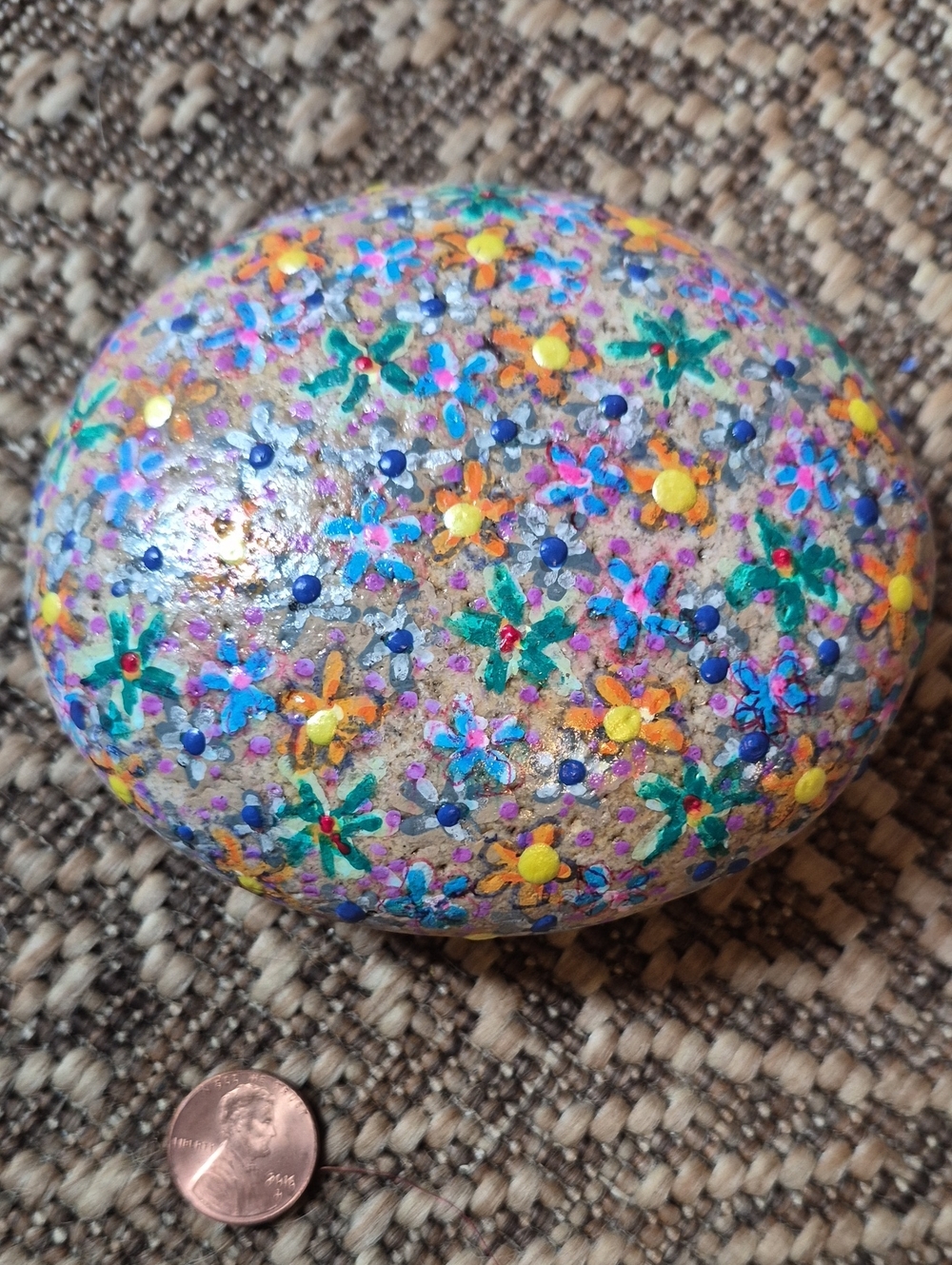 Hand Painted ROCK